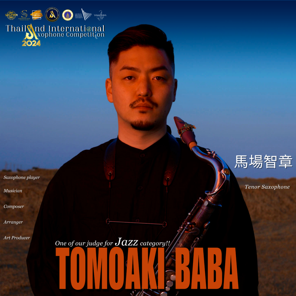 Tomoaki Baba Thailand International Saxophone Competition 2024Thailand International Saxophone Competition 2024
